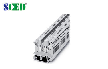AWG terminal 30 - 12 de los bloques de terminales 150V 20A del carril del dinar de la anchura 5.2m m