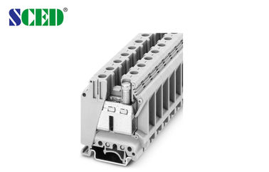 AWG terminal de la anchura 15.2m m 600V 150A bloques de terminales de 18 - de 1/0 carriles del dinar