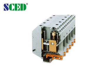 AWG terminal 2 - 4/0 de los bloques de terminales 600V 285A del carril del dinar de la anchura 31.0m m